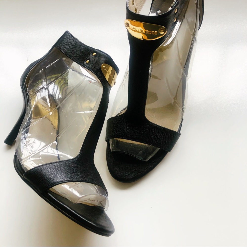 MMK T-Strap Kitten Heels Sandals